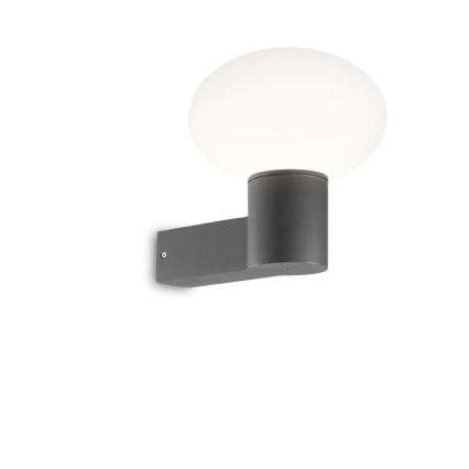 Ideal Lux - Уличный настенный светильник CLIO 1xE27/42W/230V IP44 антрацит