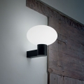 Ideal Lux - Уличный настенный светильник CLIO 1xE27/42W/230V IP44 черный