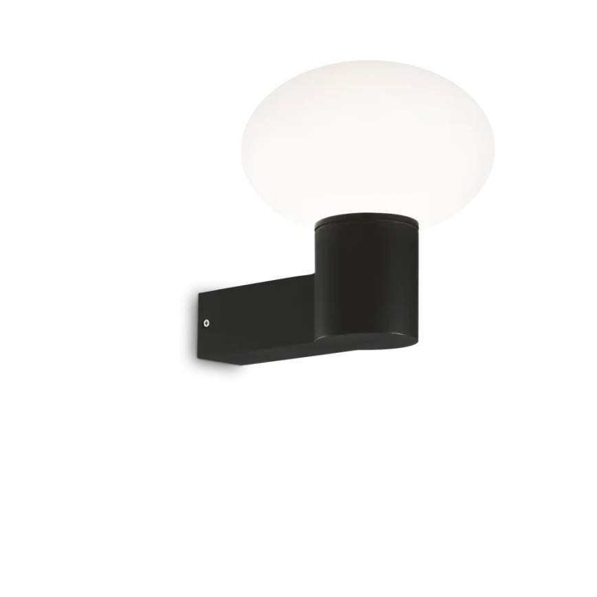 Ideal Lux - Уличный настенный светильник CLIO 1xE27/42W/230V IP44 черный
