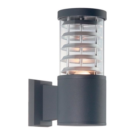 Ideal Lux - Уличный настенный светильник 1xE27/60W/230V IP44 антрацит