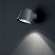 Ideal Lux - Уличный настенный светильник 1xGU10/35W/230V черный