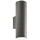 Ideal Lux - Уличный настенный светильник GUN 2xGU10/35W/230V IP44 антрацит