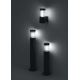 Ideal Lux - Уличный светильник 1xE27/60W/230V IP44 серый 600 мм