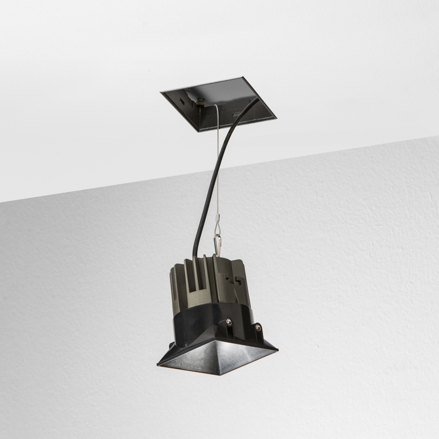 Ideal Lux - вбудований світильник GAME TRIM LED/11W/230V 3000K CRI 90 8,4x8,4 cm IP40 чорний
