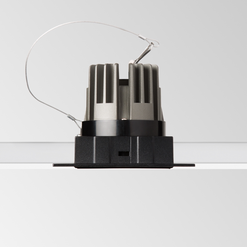 Ideal Lux - вбудований світильник GAME TRIM LED/11W/230V 3000K CRI 90 8,4x8,4 cm IP40 чорний
