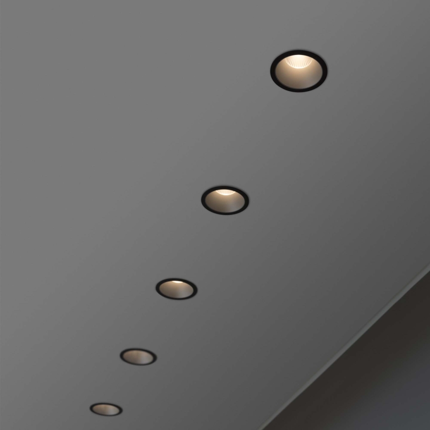 Ideal Lux - LED вбудований стельовий світильник GAME TRIM LED/11W/230V 3000K CRI 90 Ø 8,5 см IP40 золотистий/чорний