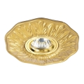 Ideal Lux - встраиваемый потолочный светильник POLKA 1xGU10/50W/230V золотой