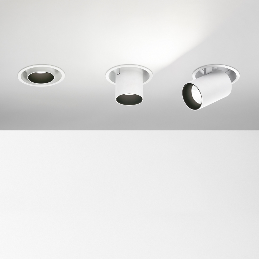 Ideal Lux - встраиваемый потолочный точечный светильник NOVA LED/30W/230V 4000K CRI 90, диаметр 15,4 см, белый