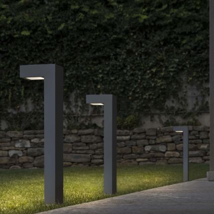 Ideal Lux - Вулична лампа SIRIO 2xG9/15W/230V IP44 антрацит