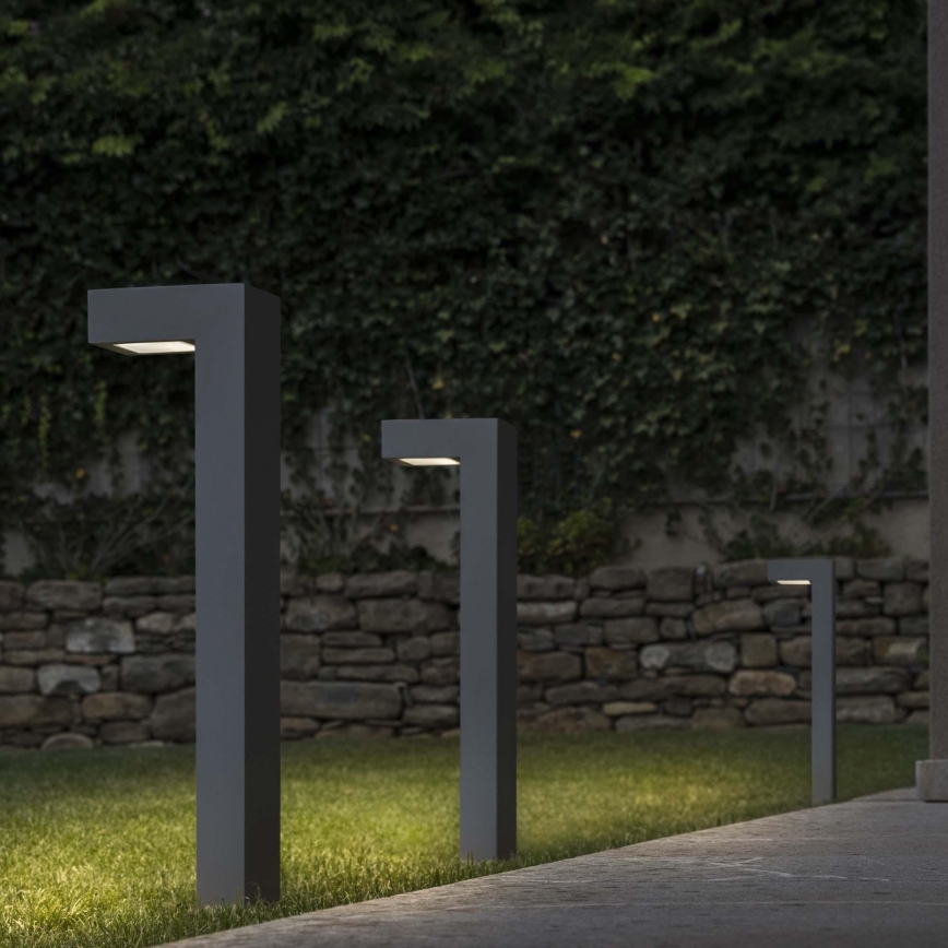 Ideal Lux - Вулична лампа SIRIO 2xG9/15W/230V IP44 антрацит