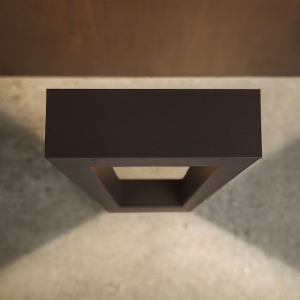 Ideal Lux - Вулична лампа VEGA 1xG9/15W/230V 80 см IP44 коричневий