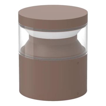 Ideal Lux - Вулична світлодіодна лампа BOEING LED/14W/230V 15 см CRI 90 IP65 коричневий