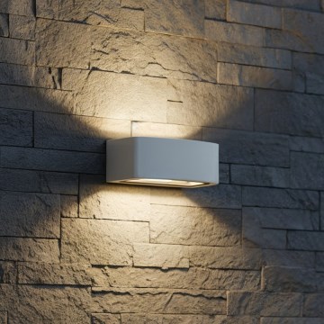 Ideal Lux - Вуличний настінний світильник ANDROMEDA 1xE27/60W/230V IP55 білий