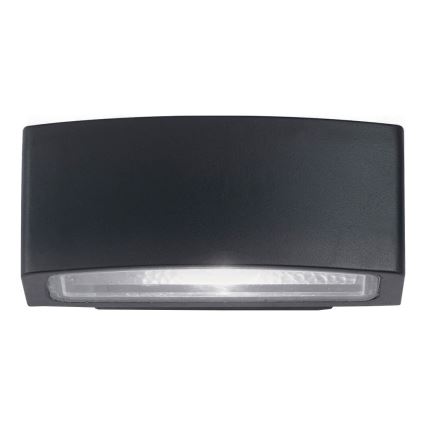 Ideal Lux - Вуличний настінний світильник ANDROMEDA 1xE27/60W/230V IP55 чорний