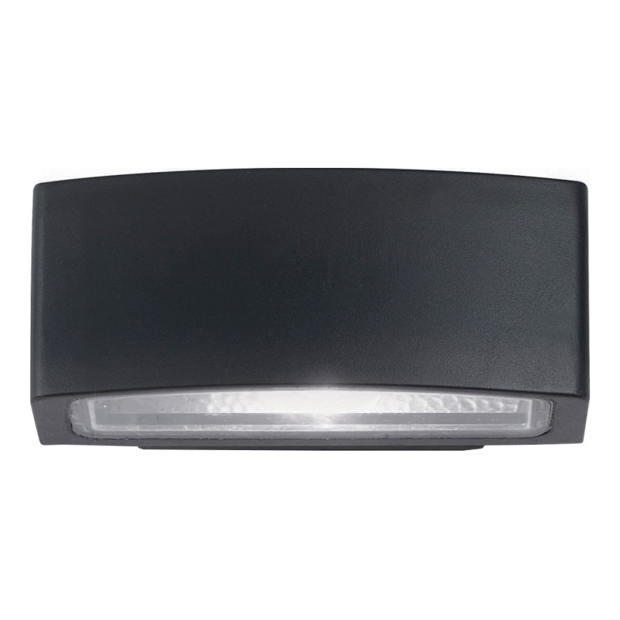 Ideal Lux - Вуличний настінний світильник ANDROMEDA 1xE27/60W/230V IP55 чорний
