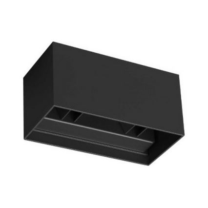 Ideal Lux - Вуличний світлодіодний настінний світильник ATOM LED/25W/230V CRI 90 IP54 чорний