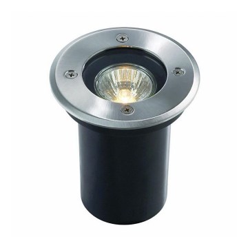Ideal Lux - Вуличний ґрунтовий світильник PARK 1xGU10/20W/230V IP65 матовий хром