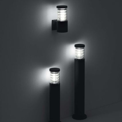 Ideal Lux - Вулична лампа 1xE27/42W/230V 60 cm IP44 антрацит