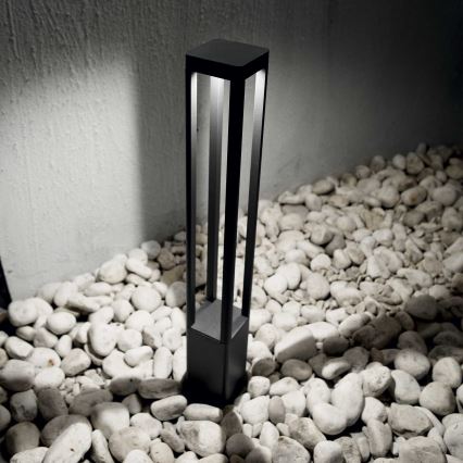 Ideal Lux - Вулична світлодіодна лампа TIFONE LED/8,5W/230V 65,5 см IP65 антрацит