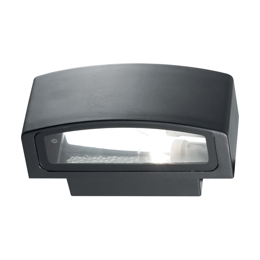Ideal Lux - Вуличний настінний світильник ANDROMEDA 1xE27/60W/230V IP55 антрацит