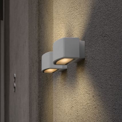 Ideal Lux - Вуличний настінний світильник ANDROMEDA 1xE27/60W/230V IP55 білий