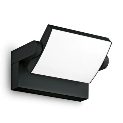 Ideal Lux - Вуличний світлодіодний настінний світильник SWIPE LED/21W/230V CRI 90 IP54 чорний