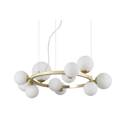 Ideal Lux - Запасной абажур для люстры/светильника/лампы PERLAGE, диаметр 12 см, белый