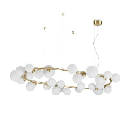 Ideal Lux - Запасной абажур для люстры/светильника/лампы PERLAGE, диаметр 12 см, белый
