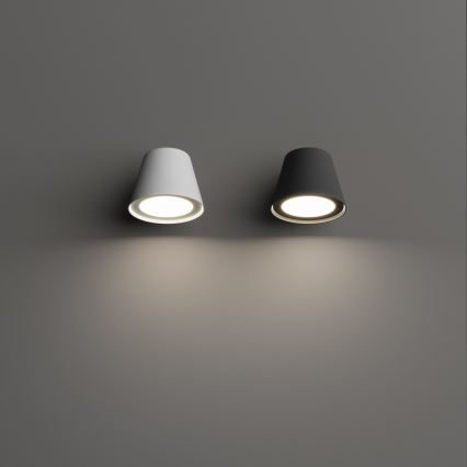 Ideal Lux - Зовнішній настінний світильник 1xGU10/35W/230V IP43 антрацит