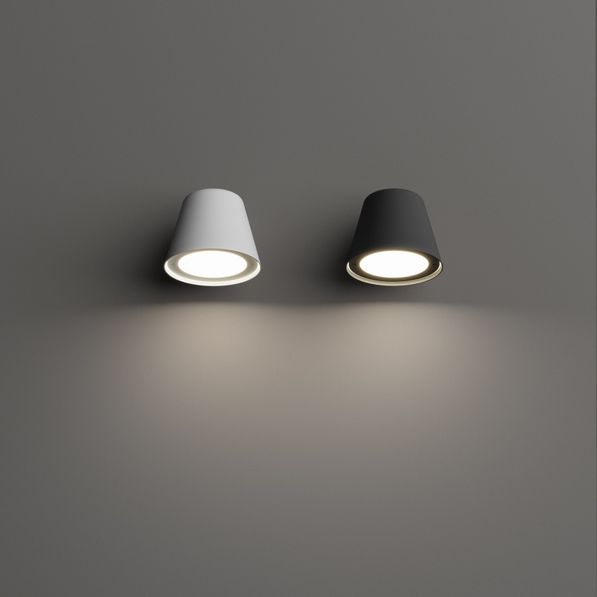 Ideal Lux - Зовнішній настінний світильник GAS 1xGU10/28W/230V IP43 білий