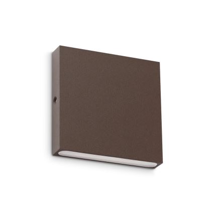 Ideal Lux - зовнішній настінний світильник LED POST-IT LED/3W/12V CRI 90 коричневий