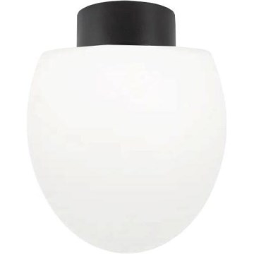 Ideal Lux - Зовнішній стельовий світильник CLIO 1xE27/42W/230V IP44 чорний