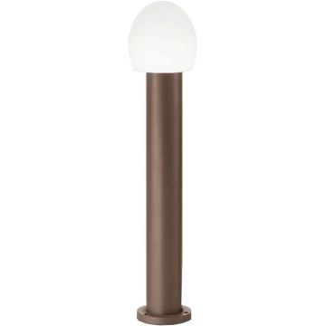 Ideal Lux - Зовнішній світильник CLIO 1xE27/42Вт/230В 60 см IP44 коричневий