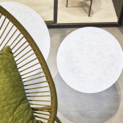 Ideal Lux - Зовнішній світильник DORIS 1xE27/60W/230V діаметр 30 см IP44 сірий