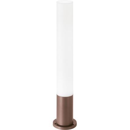 Ideal Lux - Зовнішній світильник EDO OUTDOOR 1xGX53/15W/230V 80 cm IP65 коричневий