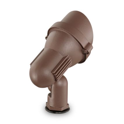 Ideal Lux - Зовнішній світильник TERRA 1xGU10/28W/230V IP65 коричневий