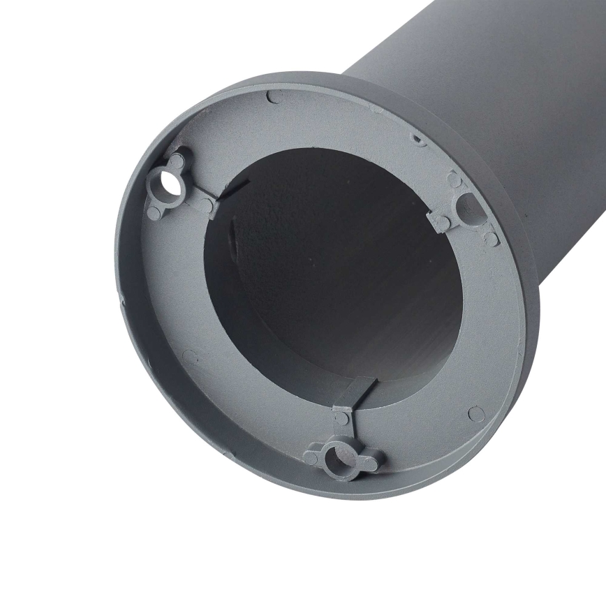 Ideal Lux - Зовнішній світильник TRONCO 1xE27/42 Вт/230 В 80 см IP65 сірий