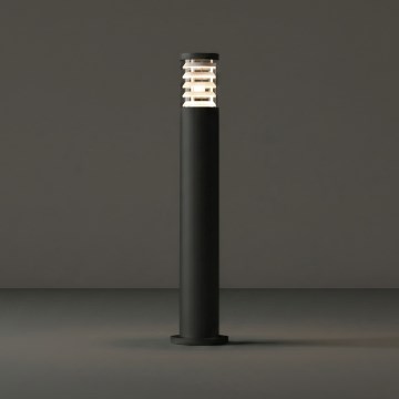 Ideal Lux - Зовнішній світильник TRONCO 1xE27/42W/230 см IP65 чорний