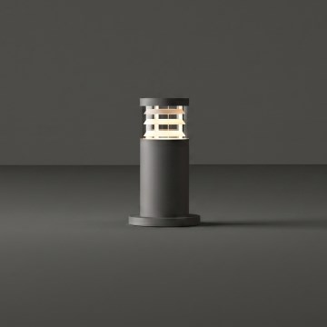 Ideal Lux - Зовнішній світильник TRONCO 1xE27/42W/230V 25 см IP65 антрацит