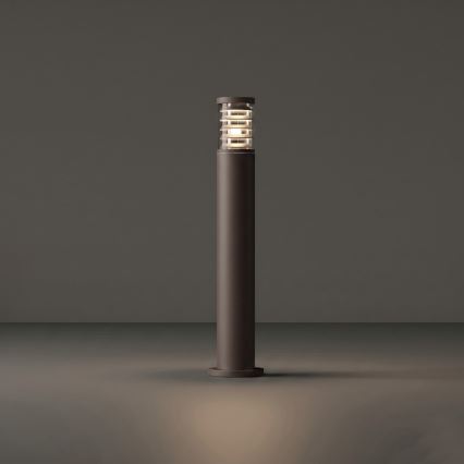 Ideal Lux - Зовнішній світильник TRONCO 1xE27/42W/230V 80 см IP65 коричневий