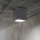Ideal Lux - Зовнішній точковий світильник TECHO 1xGU10/20W/230V 15x15 cm IP54 антрацит