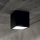 Ideal Lux - Зовнішній точковий світильник TECHO 1xGU10/20W/230V 9x9 см IP54 чорний