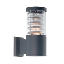Ideal Lux - Зовнішній настінний світильник 1xE27/60W/230V антрацит IP44