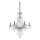 Ideal Lux - Кришталева люстра на ланцюгу AMADEUS 6xE14/40W/230V діаметр 67 см прозорий