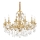 Ideal Lux - Кришталева люстра на ланцюгу GIOCONDA 12xE14/40W/230V діаметр 90 см золотий