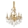 Ideal Lux - Кришталева люстра на ланцюгу GIOCONDA 6xE14/40W/230V діаметр 62 см золотий