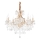 Ideal Lux - Кришталева люстра на ланцюгу NAPOLEON 8xE14/40W/230V діаметр 67 см золотий