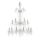 Ideal Lux - Кришталева люстра на ланцюгу REDENTORE 18xE14/40W/230V діаметр 102 см прозорий