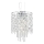 Ideal Lux - Кришталева підвісна LED люстра EVASIONE 8xG9/3W/230V діаметр 41 см глянцевий хром