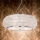 Ideal Lux - Кришталева підвісна люстра PASHA 6xE14/40W/230V діаметр 40 см глянцевий хром